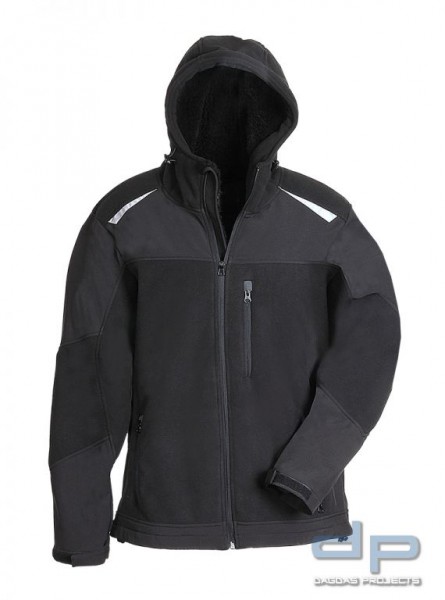 Fleecejacke schwarz