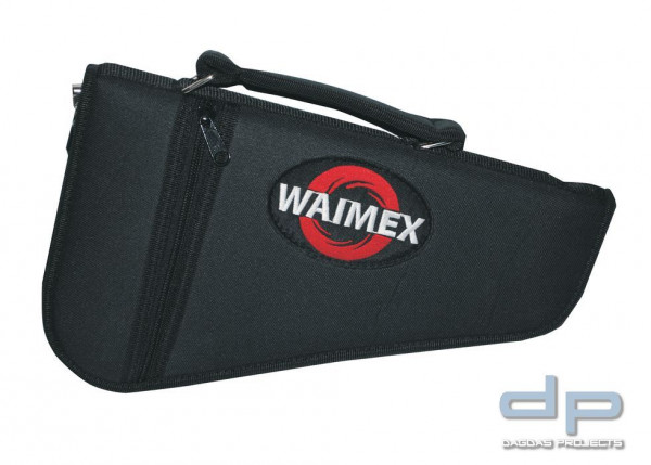 Waimex Kurzwaffenfutteral abschließbar mit Seitentasche für Waffen bis 6 1/2&quot; Lauflänge
