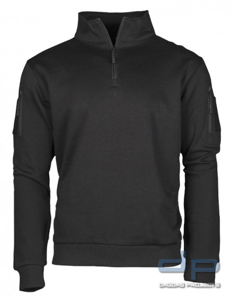 Mil-Tec Tactical Sweat-Shirt mit Zipper in verschiedenen Farben