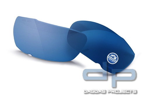 ESS CDI Replacement Lenses: Polarized Mirrored Blue