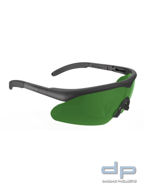 SWISS EYE® Takt. Laserschutz-/Schiessbrille &quot;Raptor PRO&quot; , grün