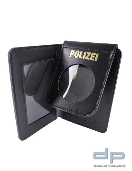 COP® Dienstausweismäppchen BEHÖRDE, rund, Scheckkarten, Kunstleder POLIZEI