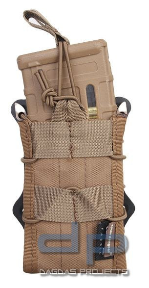 Emerson Gear Double Modular Rifle Magazine Pouch (Magazin Tasche) in Schwarz und Coyote