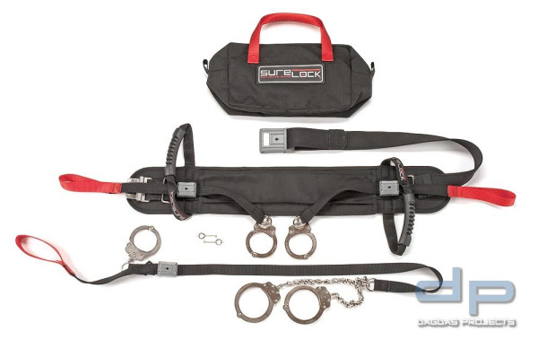 SureLock Gefangenengürtel Gürtel mit Standard Fussfessel Peerless 703C