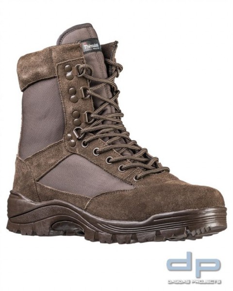 TACTICAL BOOT M.YKK ZIPPER BRAUN