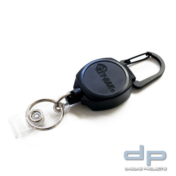 KEY-BAK Sidekick ID Badge &amp; Key Holder Karabiner