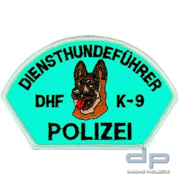 Diensthundführer K-9 DHF Abzeichen Patch BADEN-WÜRTTEMBERG  Polizei LEICHEN 