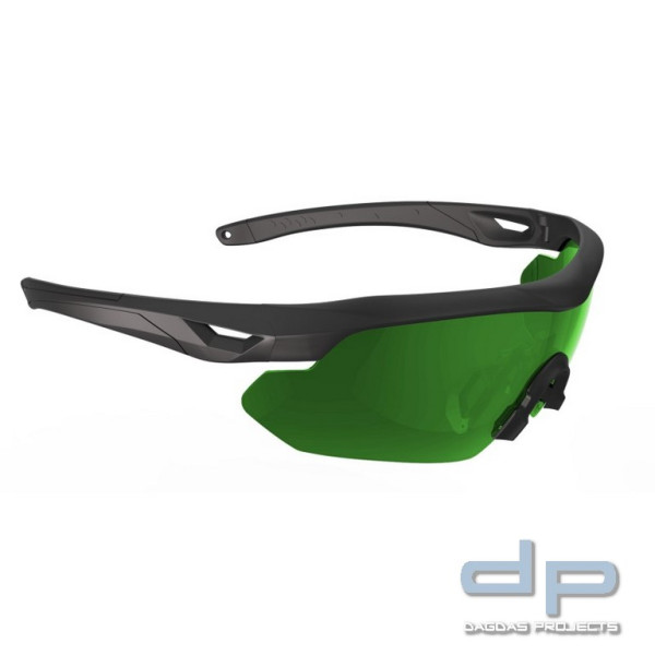 SWISS EYE® Takt. Laserschutz-/Schiessbrille "Nighthawk PRO" , grün