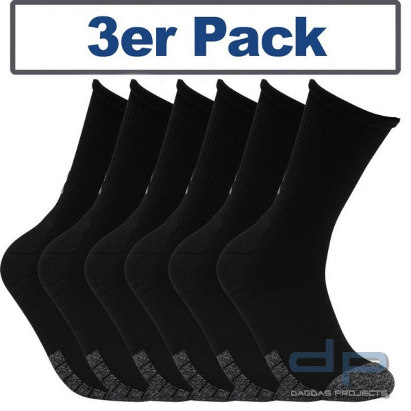 Under Armour® Socken HeatGear®, High, 3er-Pack