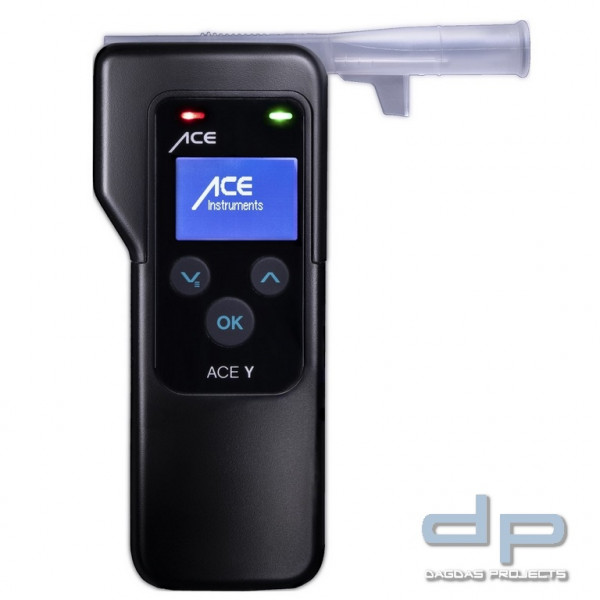 Alkoholtester ACE Y (mit Dräger-Sensor) - Profi-Qualität in robustem Design, für den Extremeinsatz