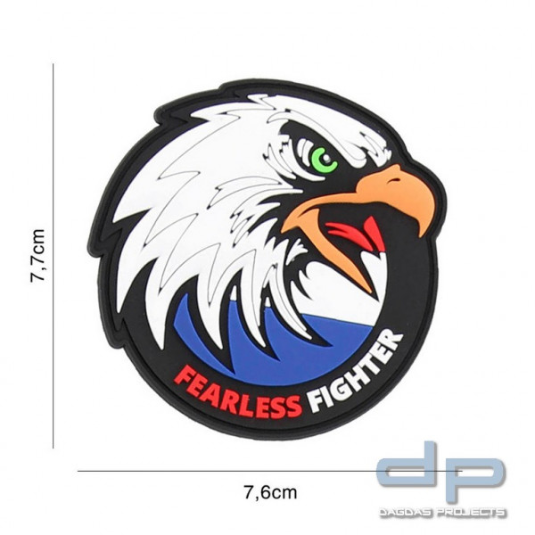 Emblem 3D PVC Fearless eagle