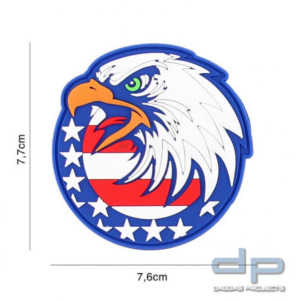 Emblem 3D PVC American eagle