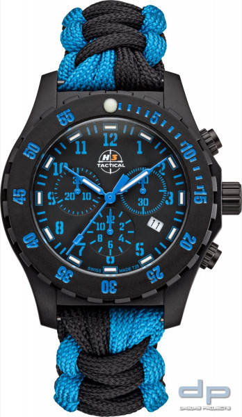 H3TACTICAL Trooper Blue Chronograph Paracord