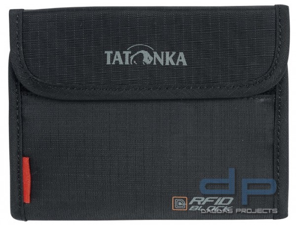 Tatonka Euro Wallet mit RFID-Ausleseschutz Schwarz oder Oliv
