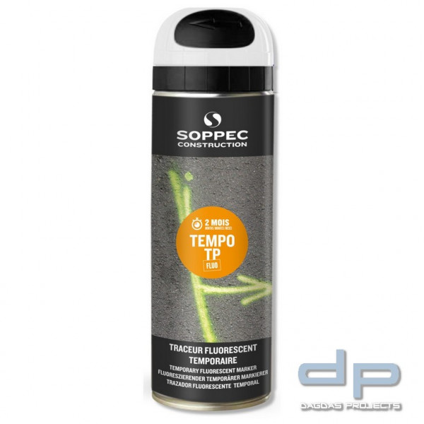 Soppec Markierfarbe Tempo TP, Inhalt 500 ml, weiß VPE 12