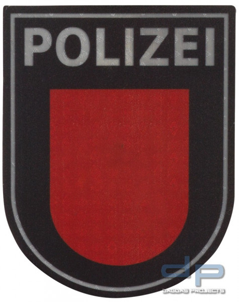Ärmelabzeichen Polizei Hamburg Reflektierend