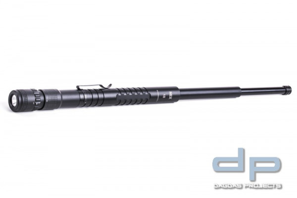 Ausziehbarer Einsatzstock N18L WALKER. leicht - 260g, 18&quot; - 474 mm integrierter LED Taschenlampe 410